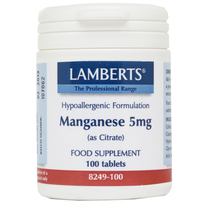 LAMBERTS Manganese 5mg